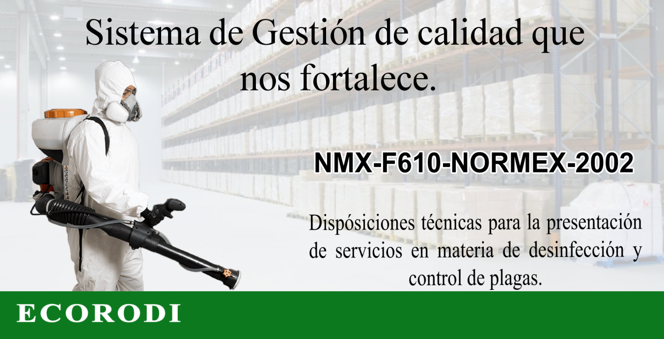 norma mexicana en desinfección